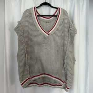Free People V-Neck Sweater Vest